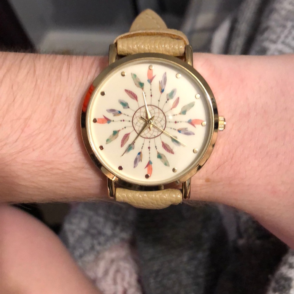 Dream Catcher Watch with Leather band